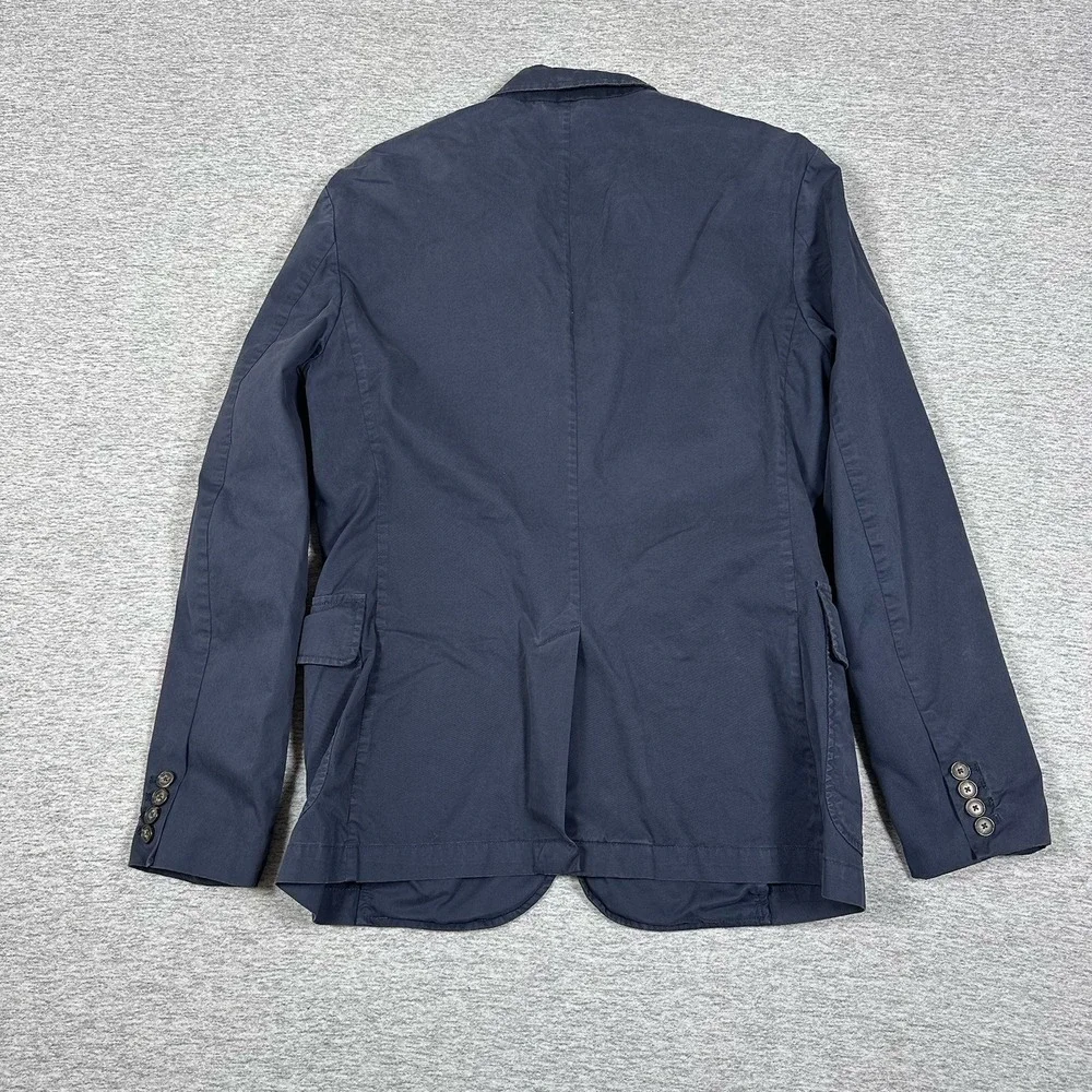 Polo Ralph Lauren Blazer Jacket Mens 40R Cotton Unstructured Travel Casual VTG